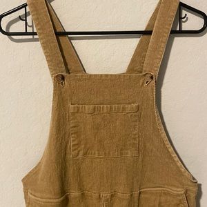 Corduroy overalls